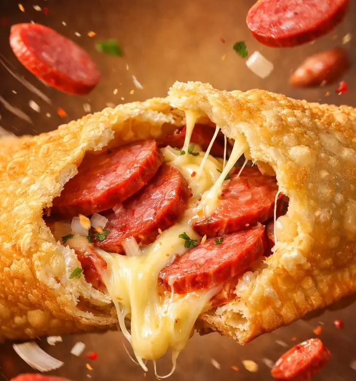 Pastel de Calabresa